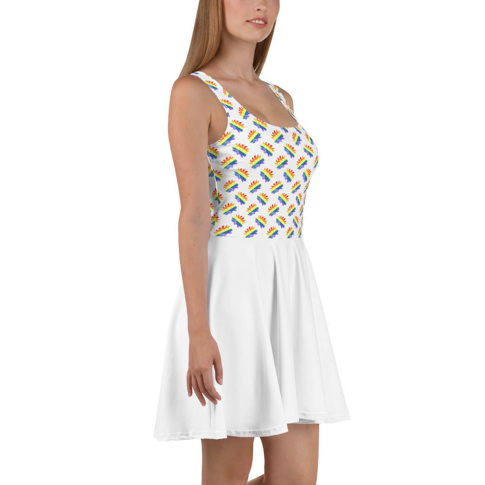 LGBTQ Pride Porcupine Skater Dress