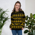 Taxation is Theft Ugly Christmas Sweater Unisex Hoodie
