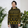 No King But Christ AnarchoChristian Ugly Christmas Unisex Hoodie