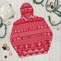 AnarchoChristian No King but Christ Unisex Ugly Christmas Sweater Hoodie