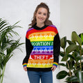 Taxation is theft LGBTQ Ugly Christmas Sweater Hoodie Unisex Hoodie