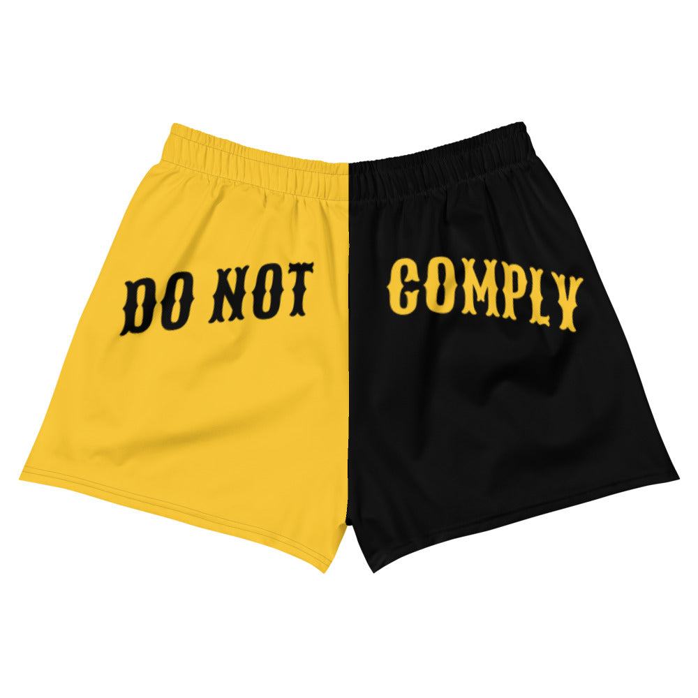 DO NOT COMPLY Athletic Short Shorts