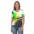 Porcupine Cannabis Grafitti Women's T-shirt