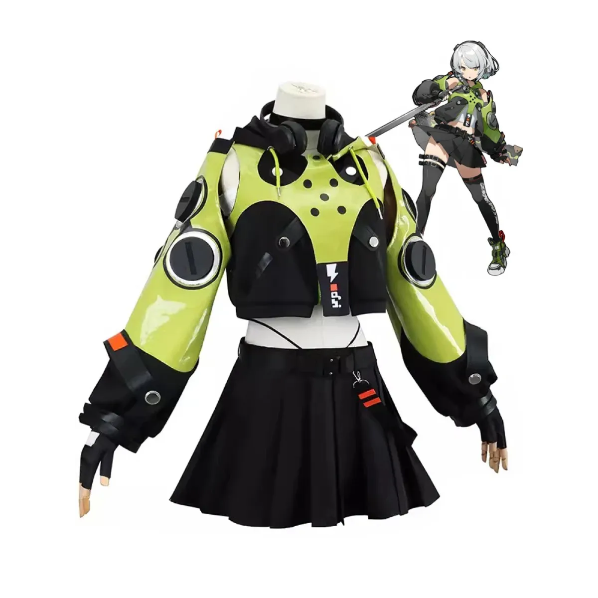 Anby Demara Cosplay Costume – Zenless Zone Zero Outfit with Props