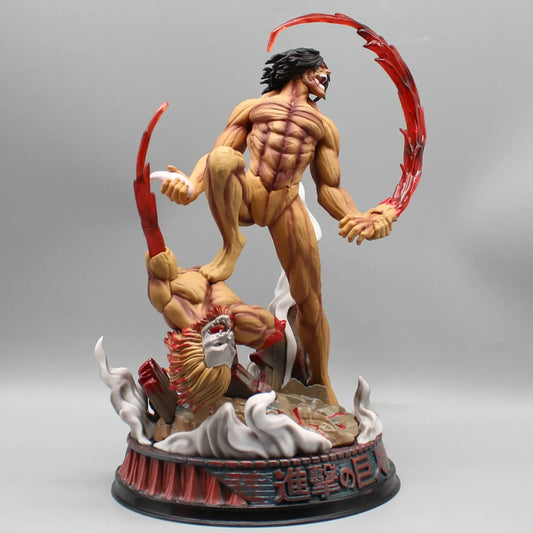 Attack on Titan Eren Jaeger Figure 29cm - PVC Armored Titan Statue