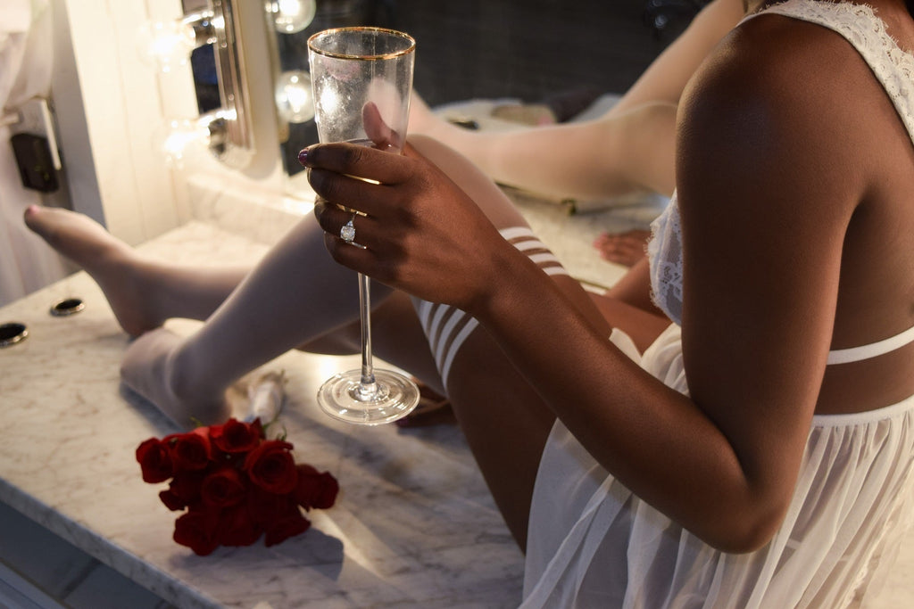 Bridal Ashley Thigh-Highs. Petite to Plus Size