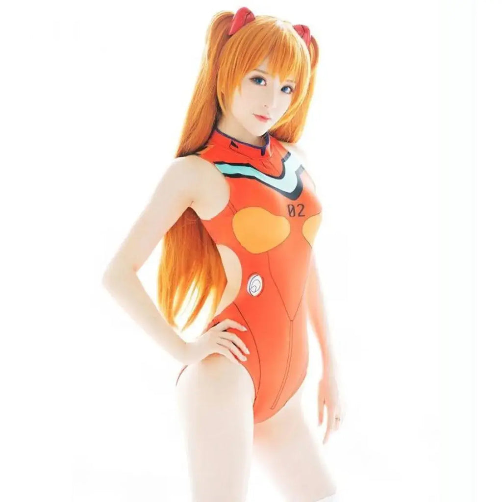 D.VA, Mercy, Asuka Cosplay Swimsuit