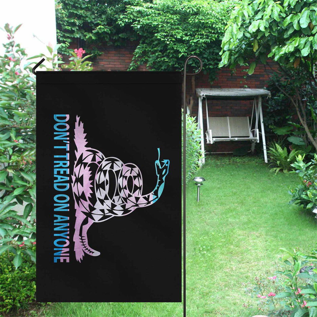 Don't Tread on Anyone - LGBT trans Two Sided Flag