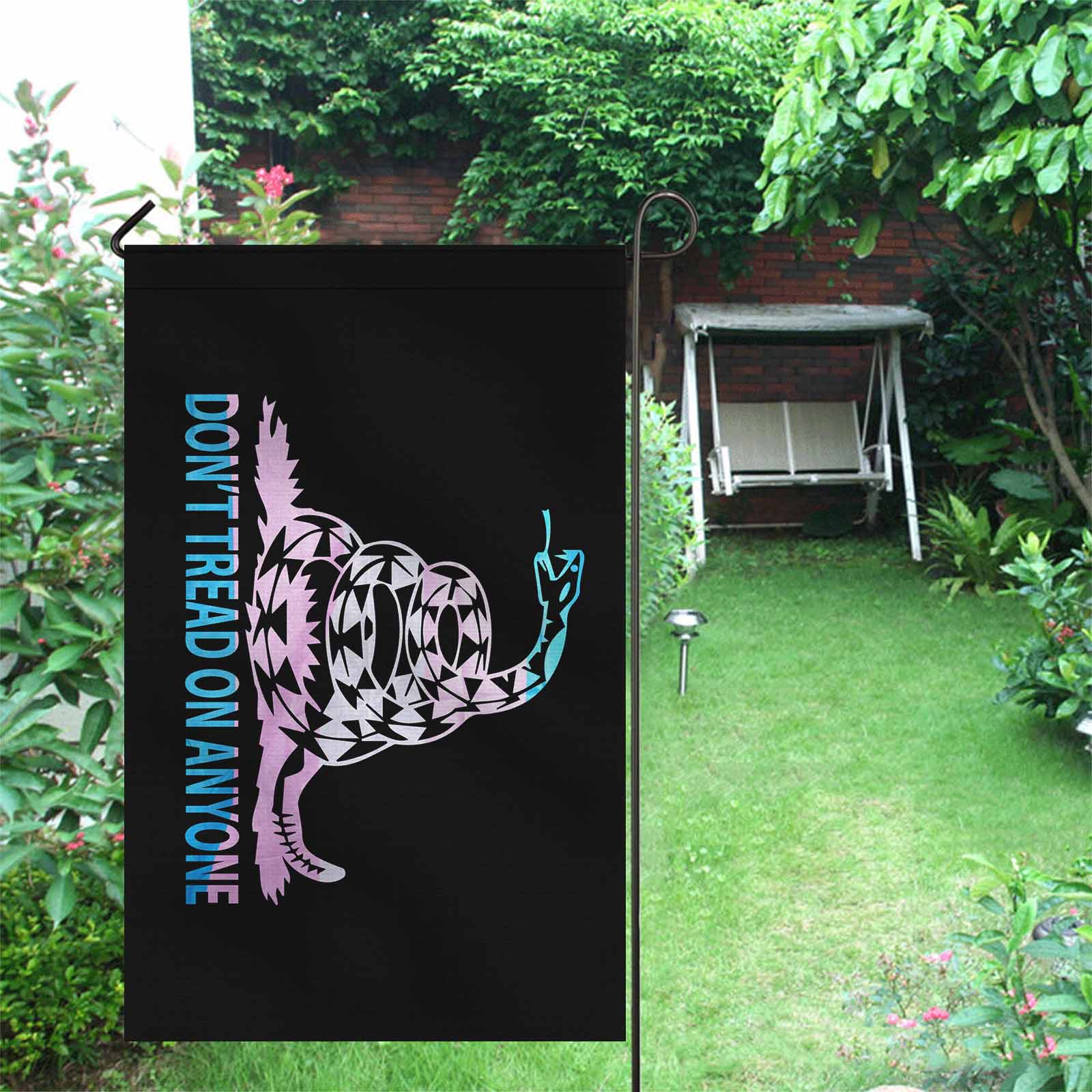 Don't Tread on Anyone - LGBT trans Two Sided Flag