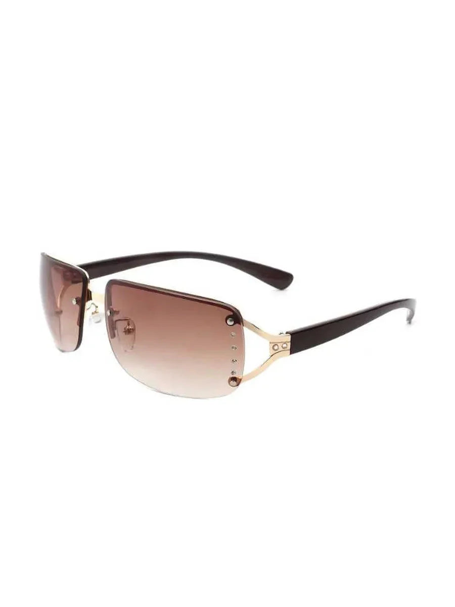 'Sunset' Rhinestone Vintage Future Sunglasses