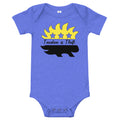 Taxation is Theft Porcupine Baby short sleeve one piece