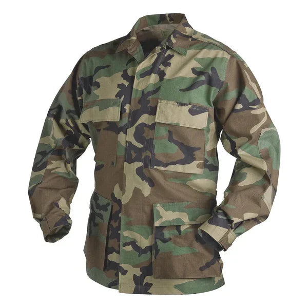 U.S. G.I. Woodland Camo BDU Coat - New Unused