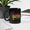 Quiter for US Senate Black Glossy Mug