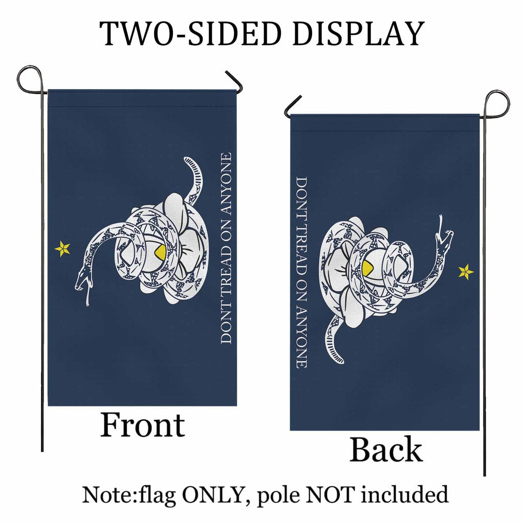 Don't Tread on Anyone Mississippi Liberty Flag - Double-Sided