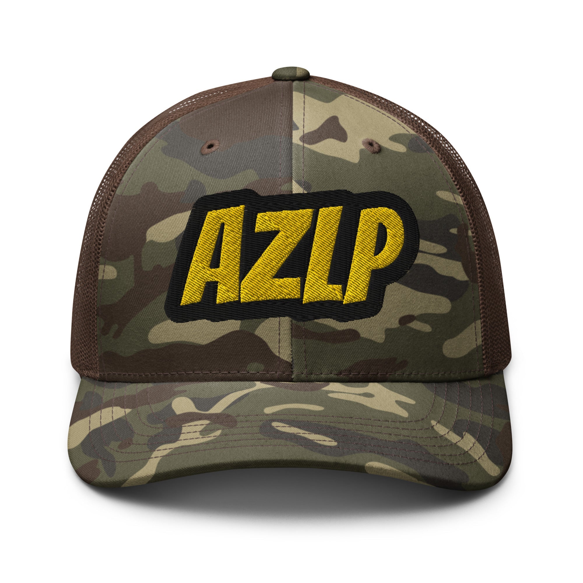 AZLP Camouflage trucker hat