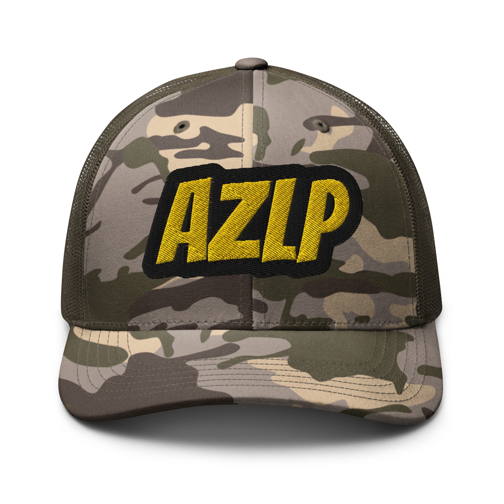 AZLP Camouflage trucker hat