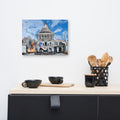The Power Returns to the People - AI Generated Art on Canvas
