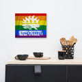 Libertarian Party Porcupine Since 1971 LGBTQ Canvas