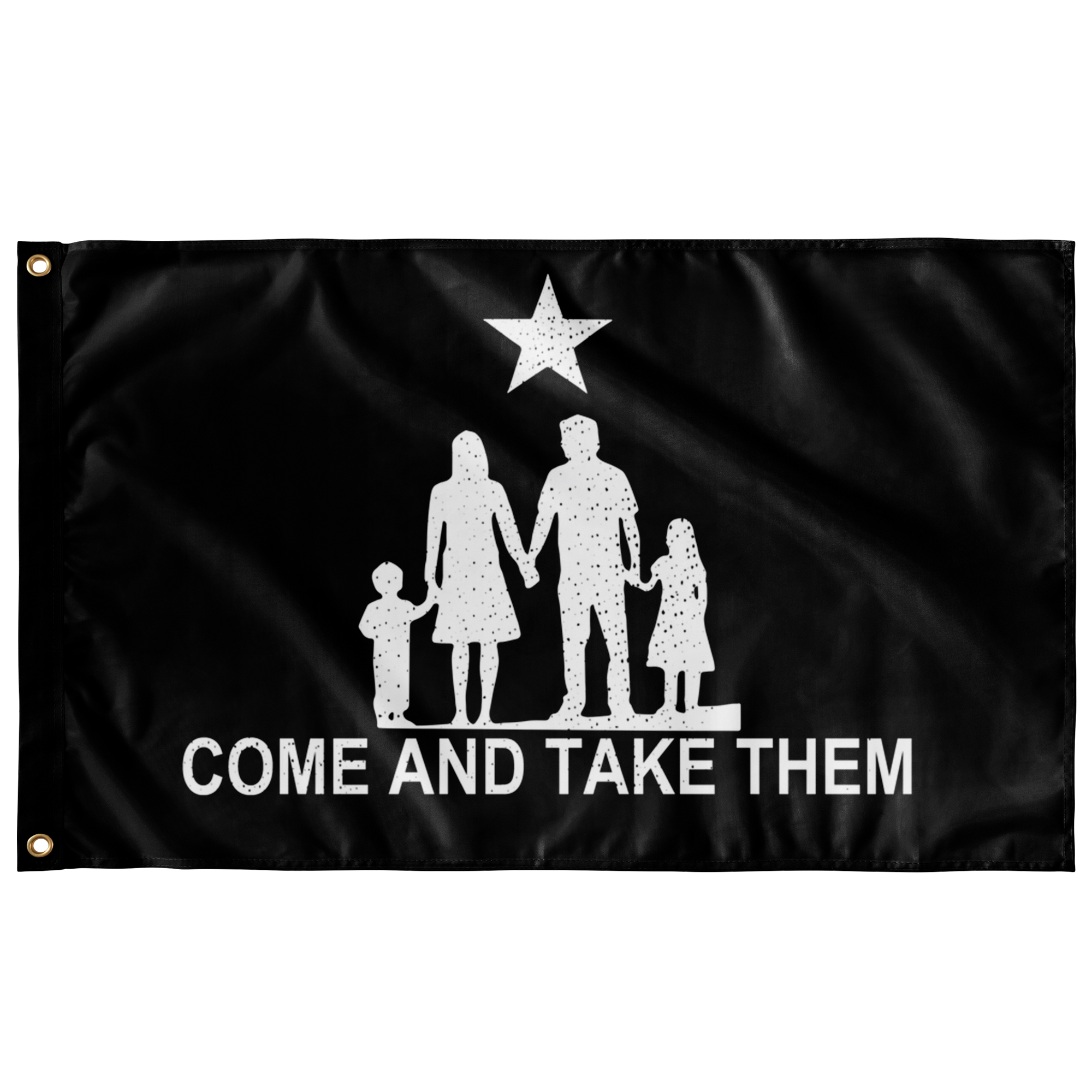 Come and Take Them - Anti-war Single Sided Flag