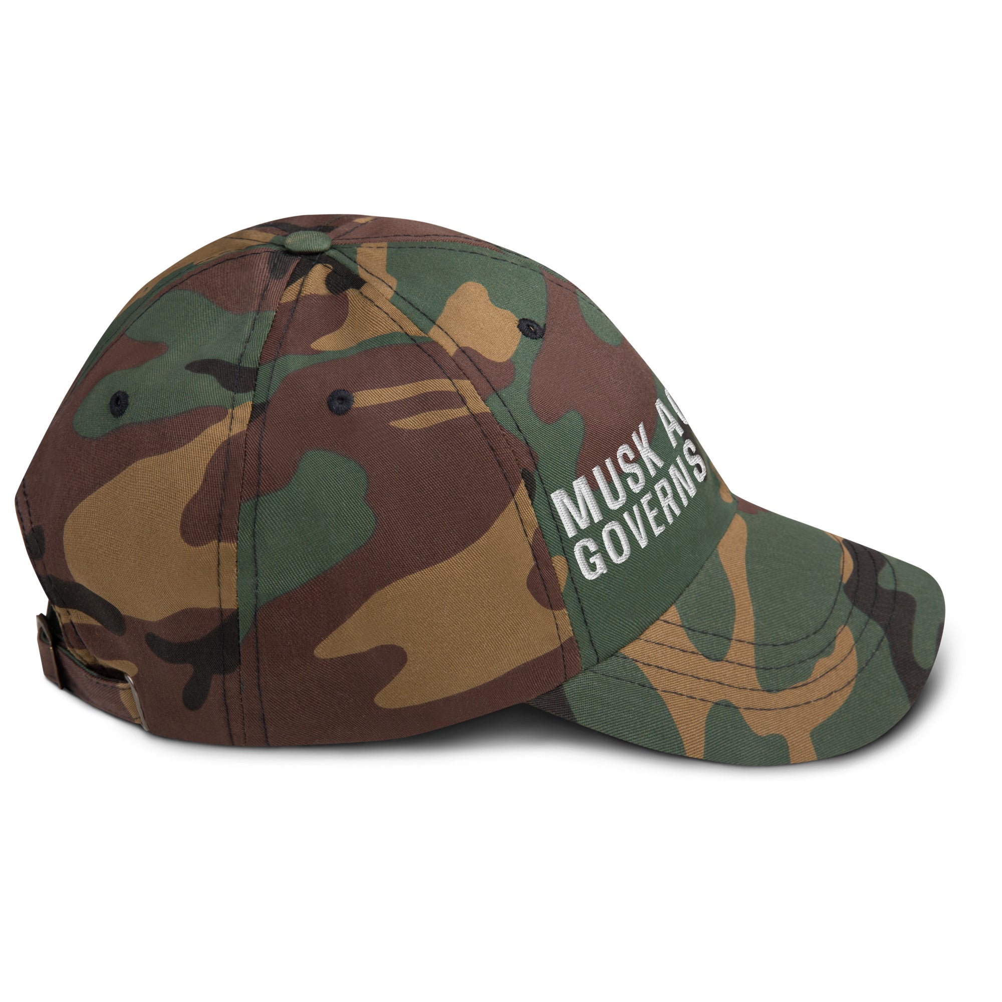Musk Actually Governs America MAGA Dad hat