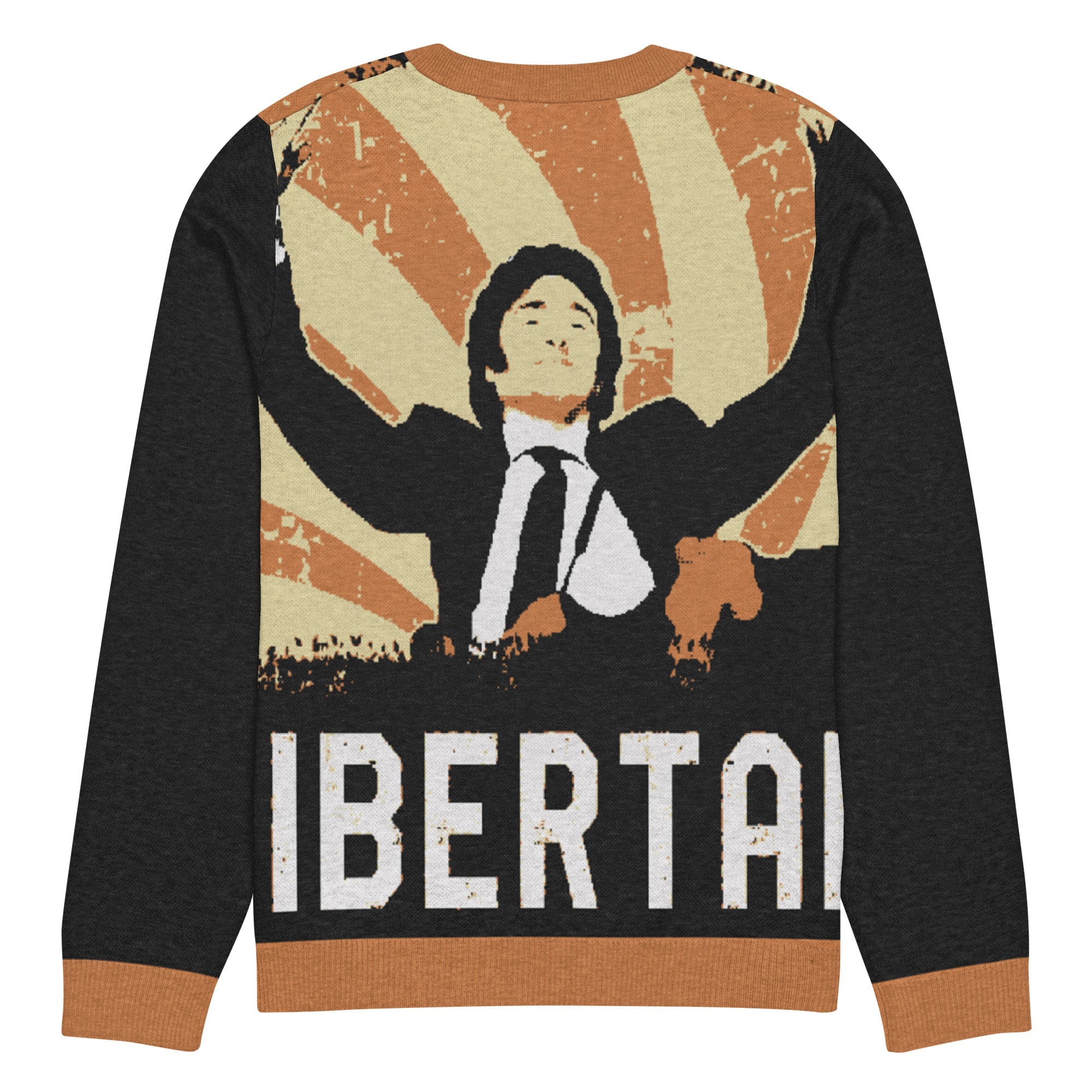 Libertad Javier Milei Knitted Ugly Christmas Sweater