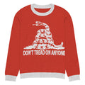Don't Tread on Anyone Knitted crew neck Ugly Chrismas sweater