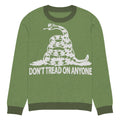 Don't Tread on Anyone Knitted crew neck ugly Christmas sweater
