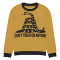 Don't Tread on ANyone Knitted Ugly Christmas  sweater