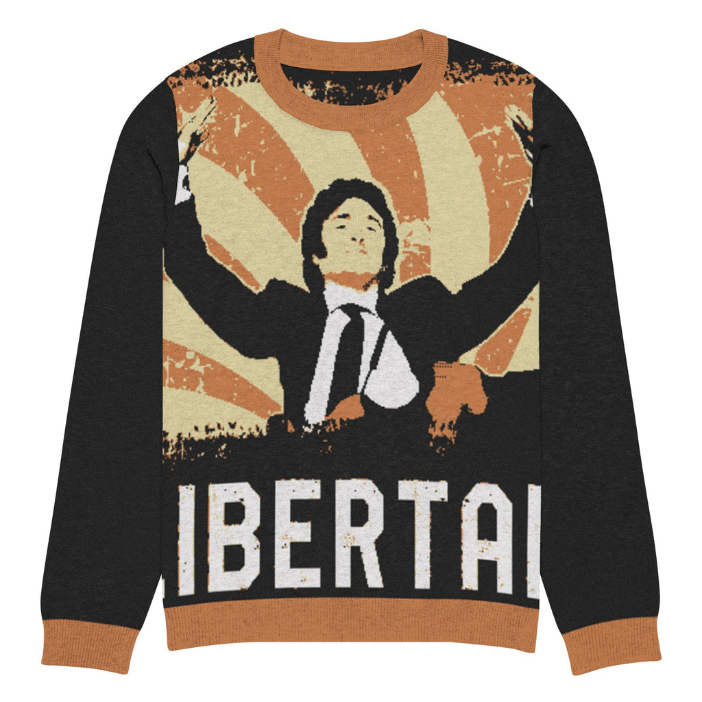 Libertad Javier Milei Knitted Ugly Christmas Sweater
