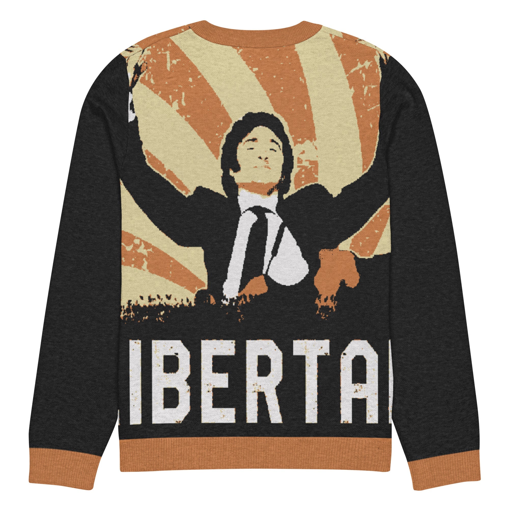 Libertad Javier Milei Knitted Ugly Christmas Sweater