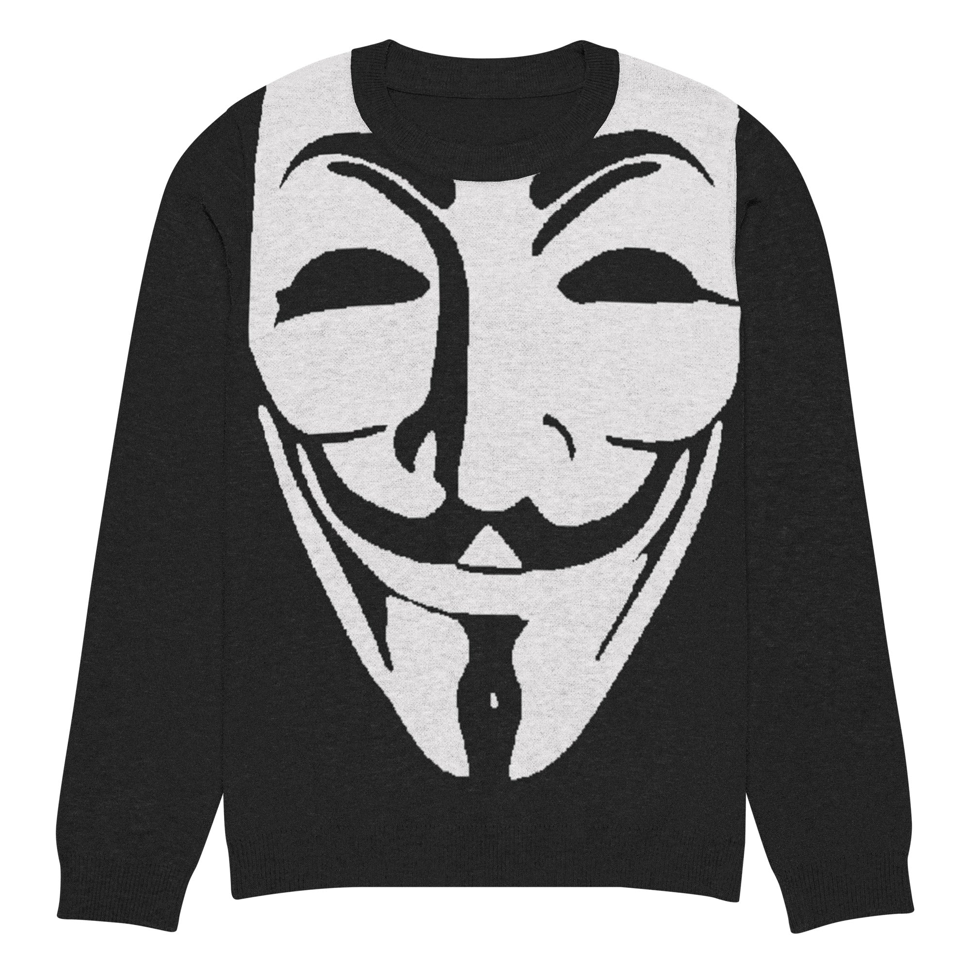 Guy Fawkes Knitted crew neck sweater