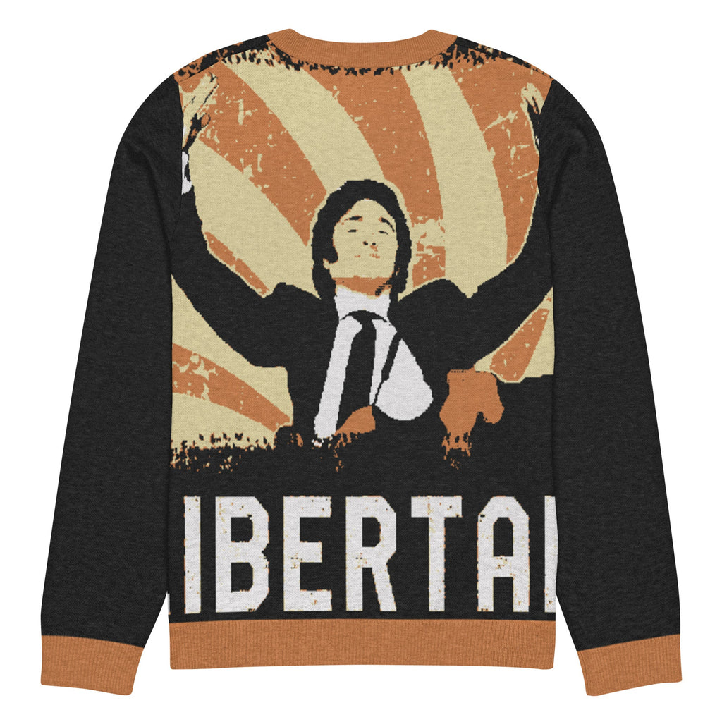 Libertad Javier Milei Knitted Ugly Christmas Sweater