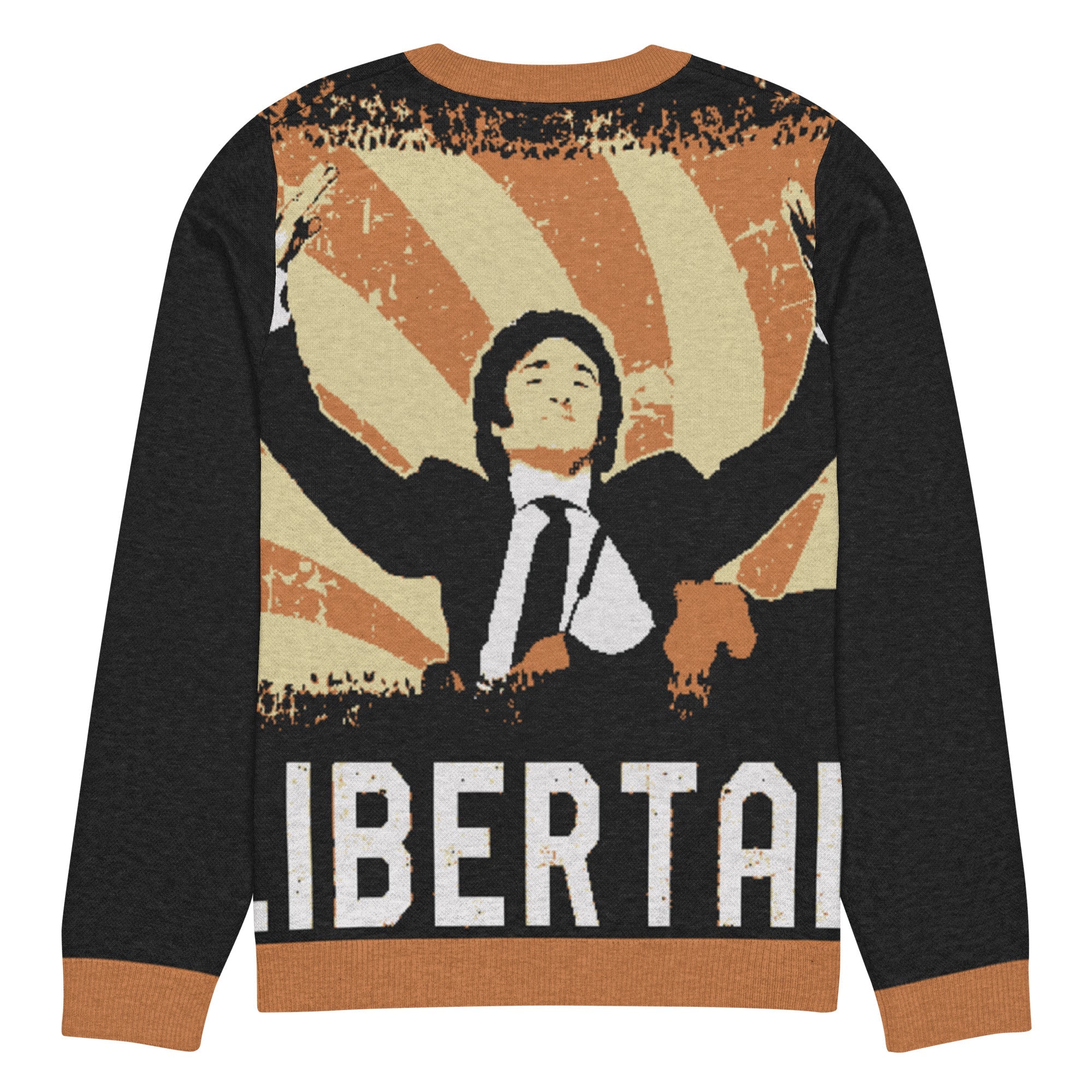 Libertad Javier Milei Knitted Ugly Christmas Sweater