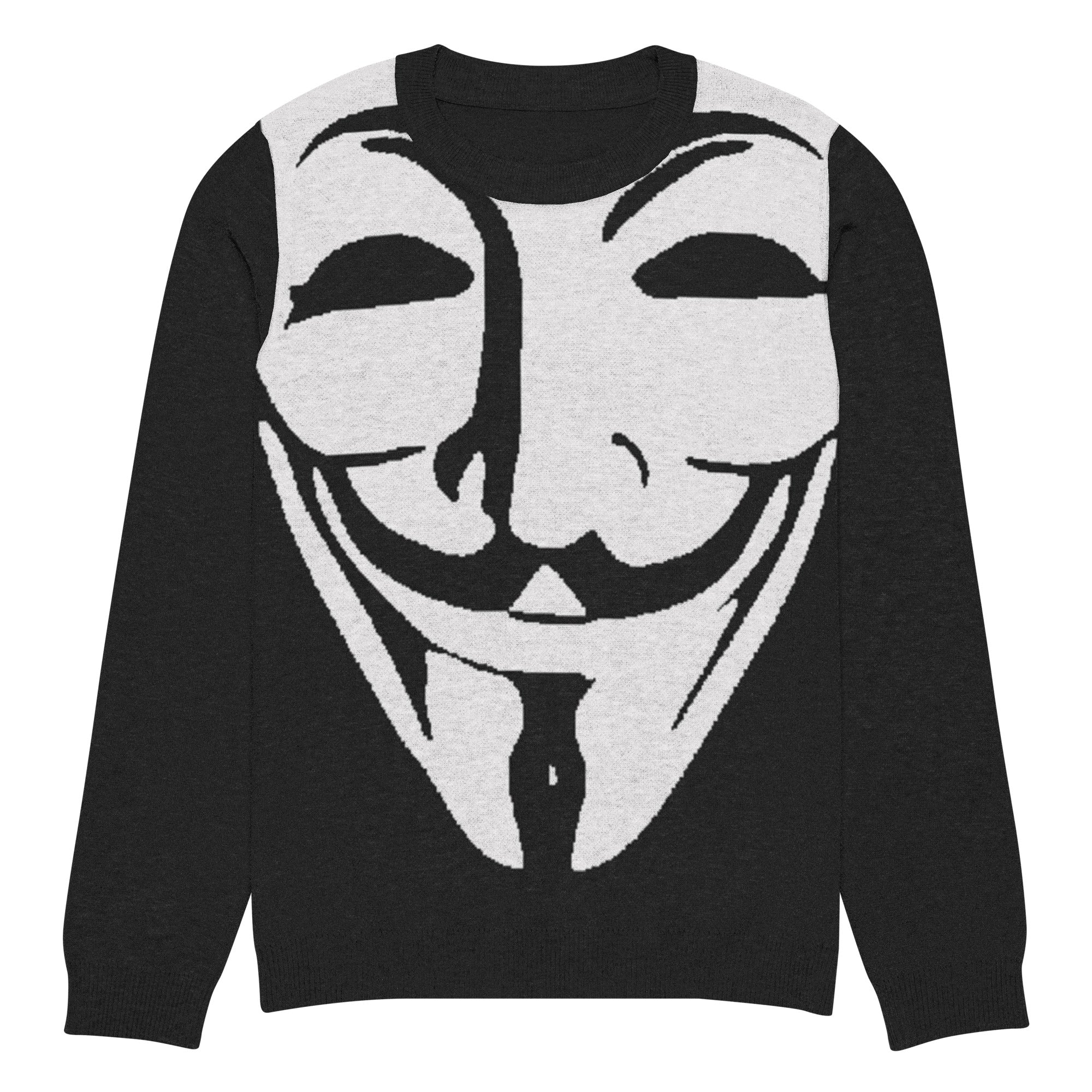 Guy Fawkes Knitted crew neck sweater