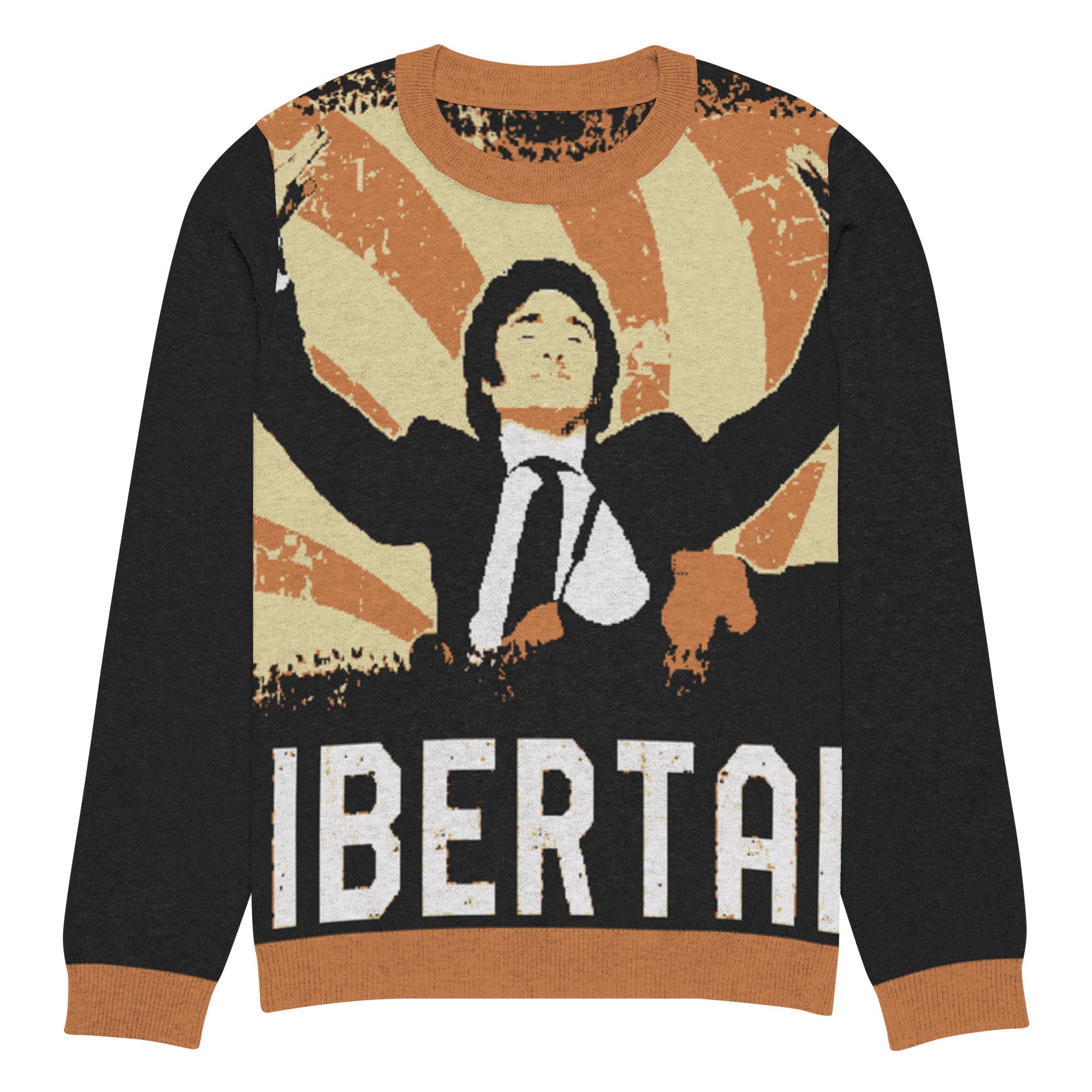 Libertad Javier Milei Knitted Ugly Christmas Sweater