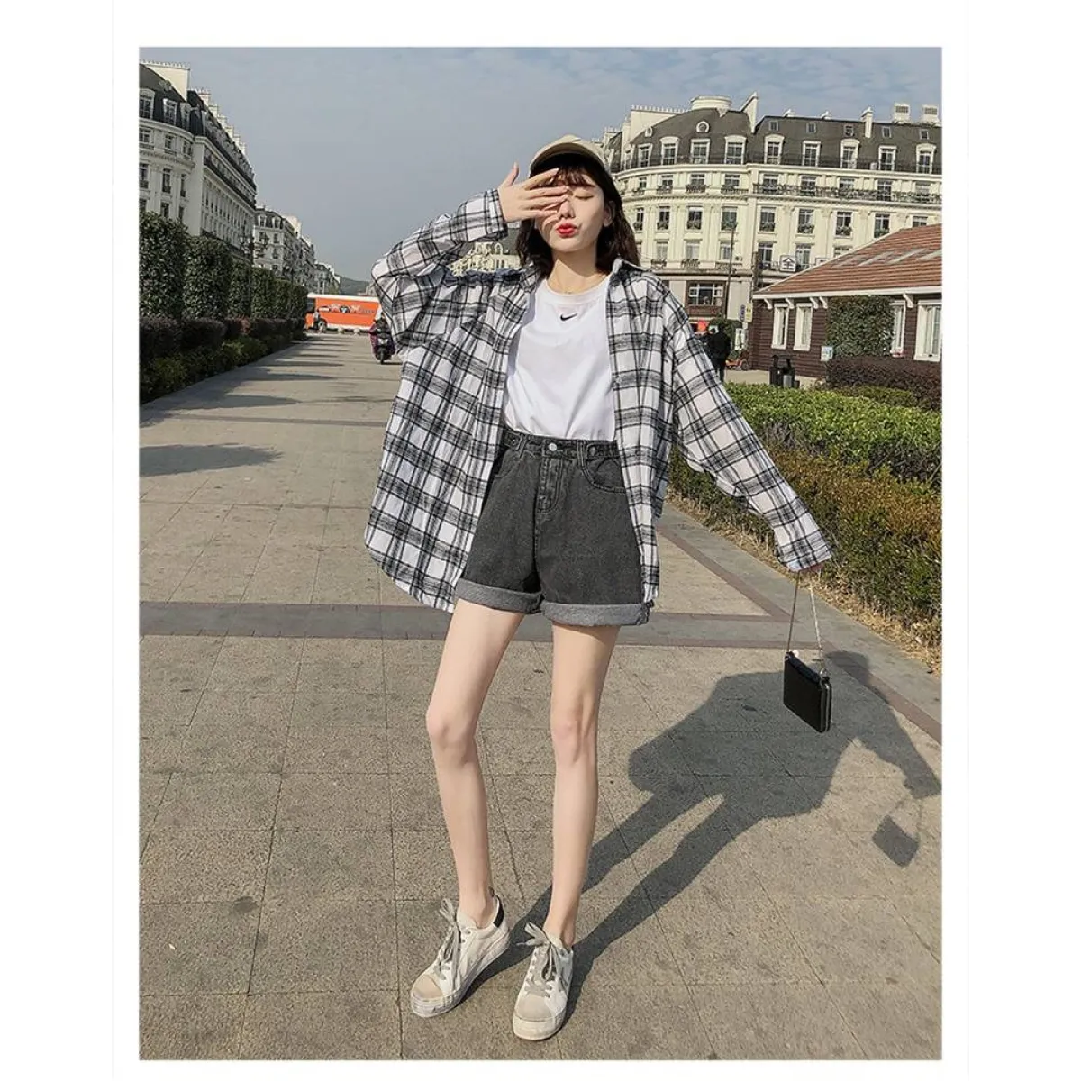 Classic Harajuku Jean Shorts