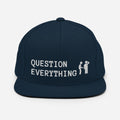 Question Everything Snapback Hat
