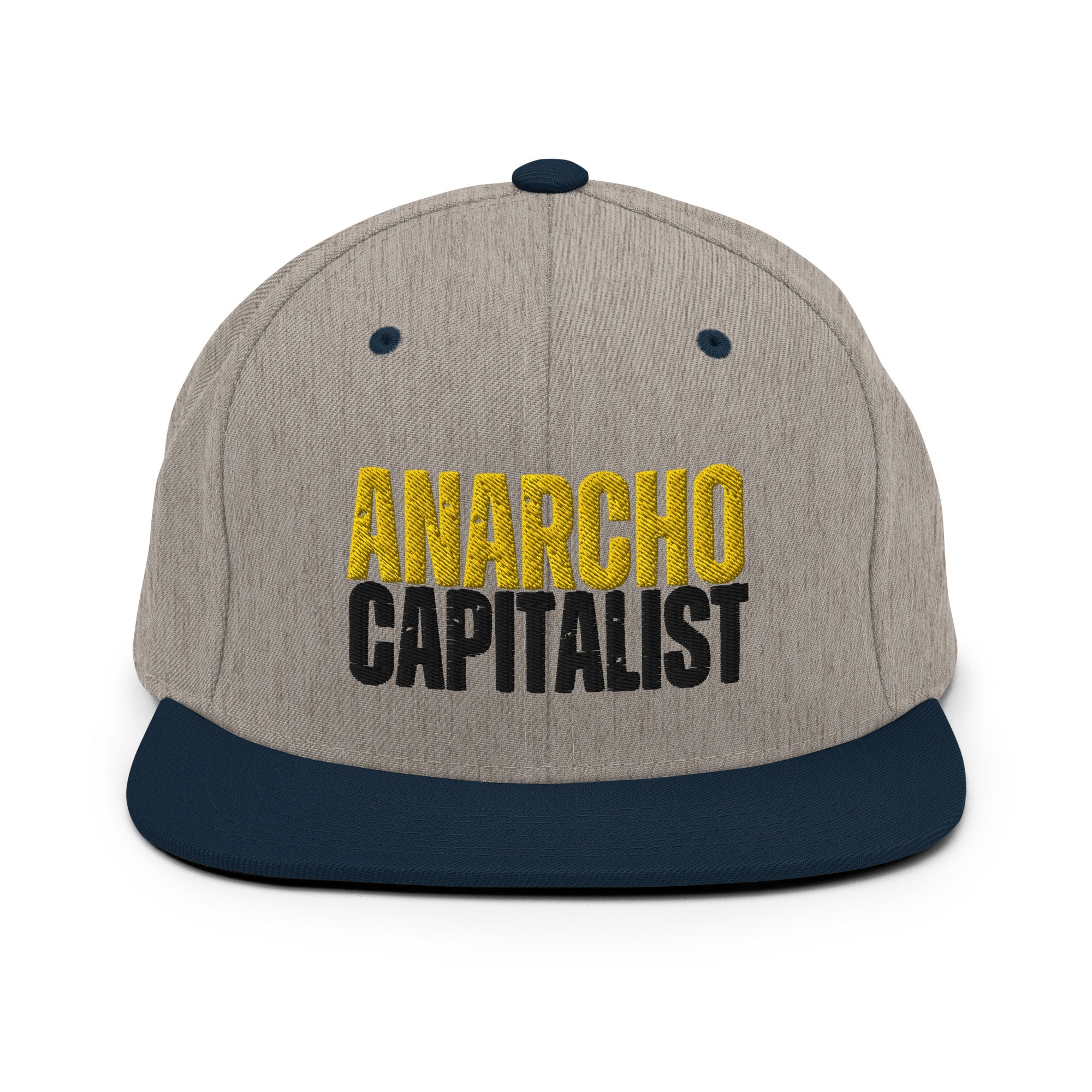 Anarchocapitalist Snapback Hat