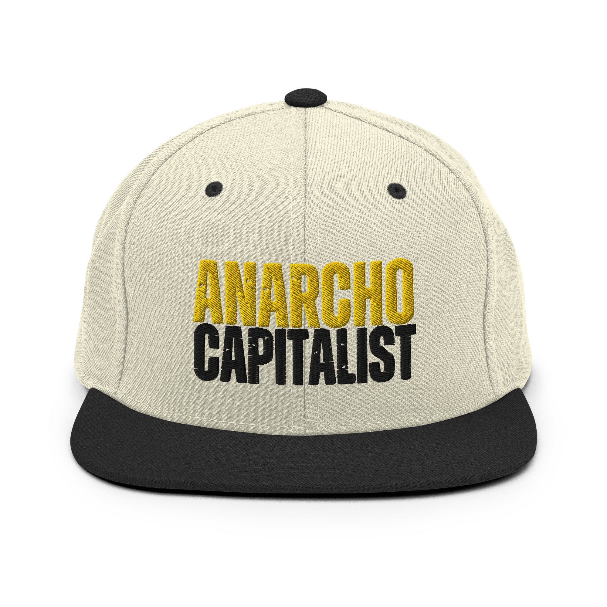 Anarchocapitalist Snapback Hat