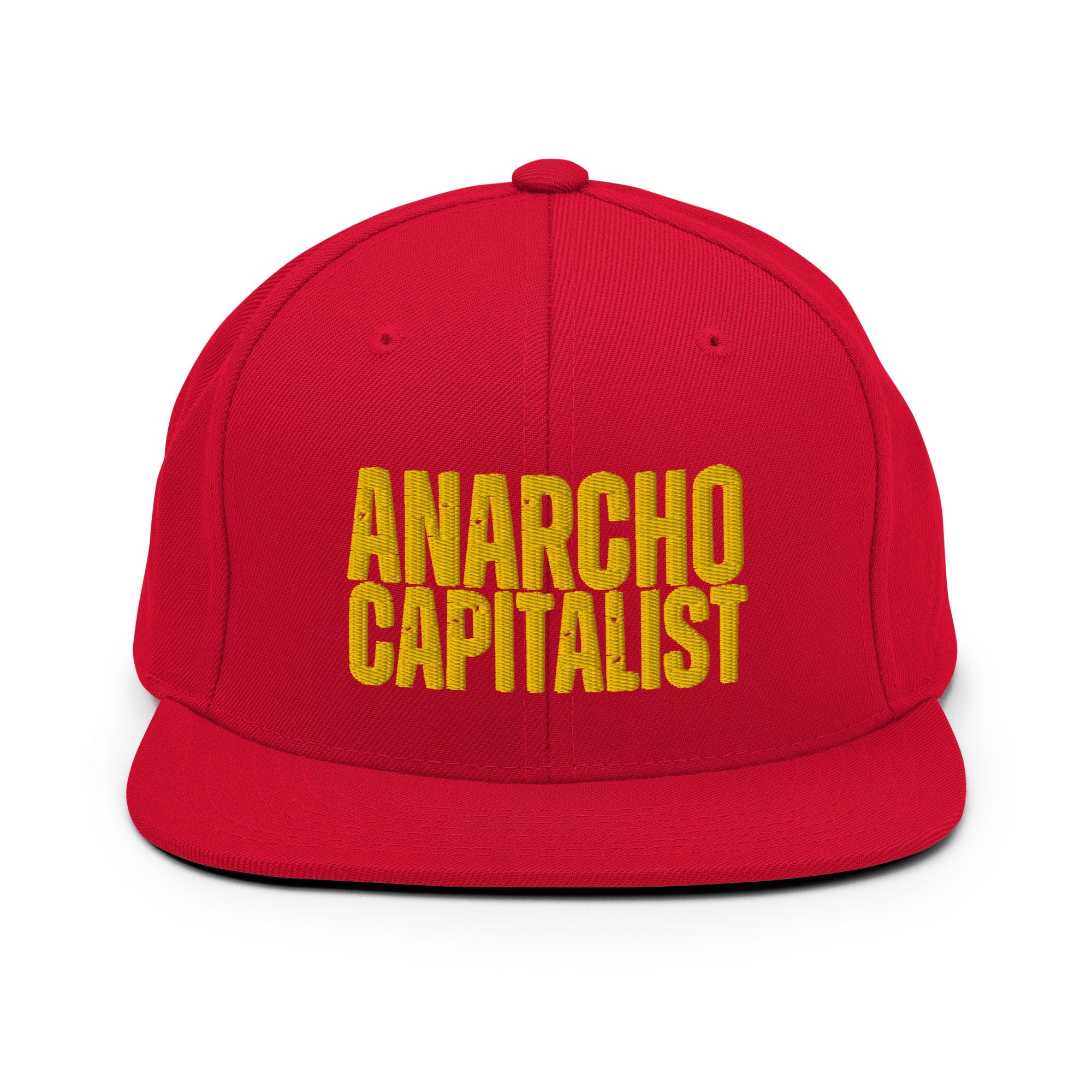 Anarchocapitalist Snapback Hat