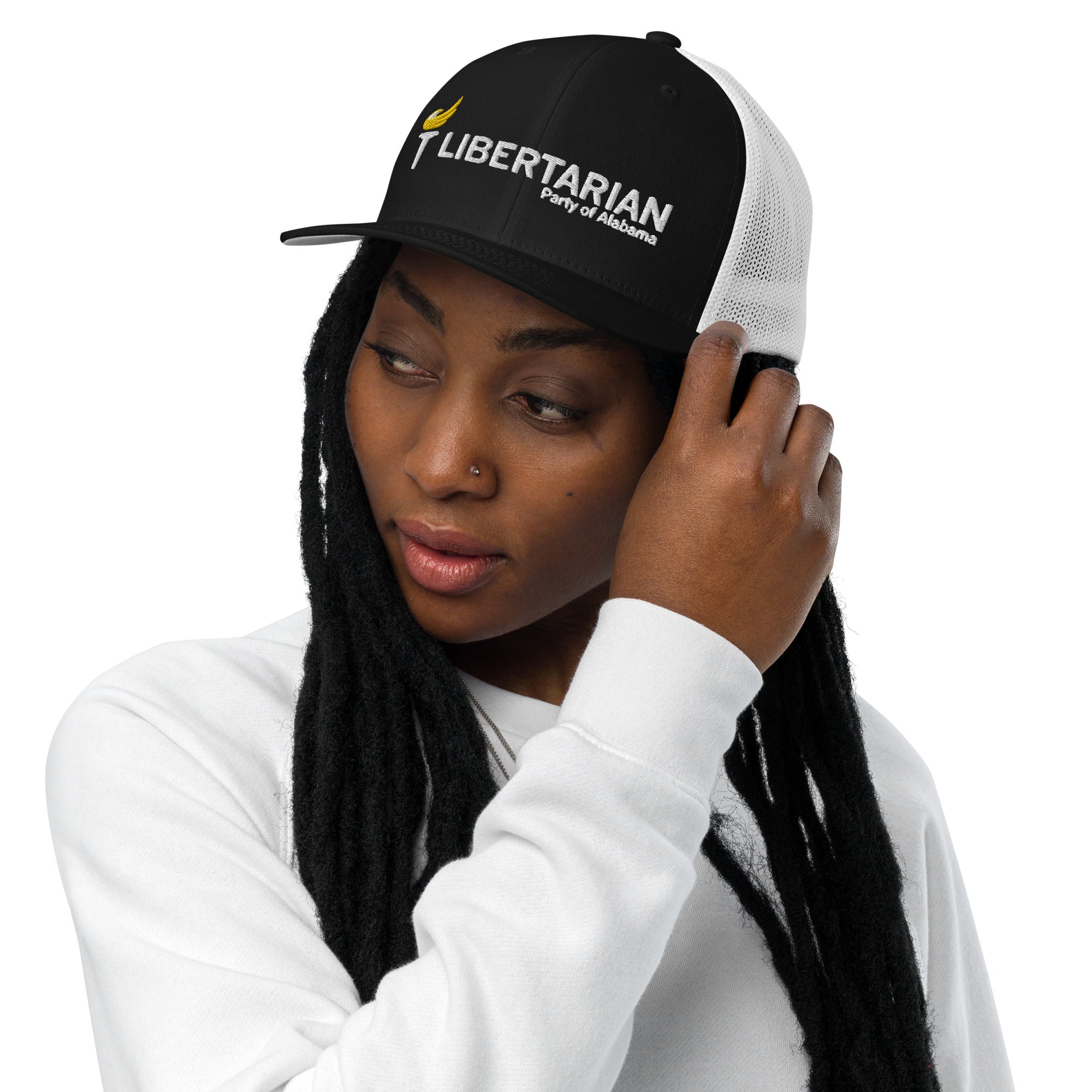 Libertarian Party of Alabama Closed-back trucker cap