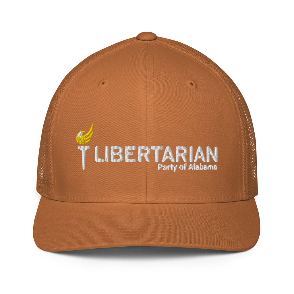 Libertarian Party of Alabama Closed-back trucker cap
