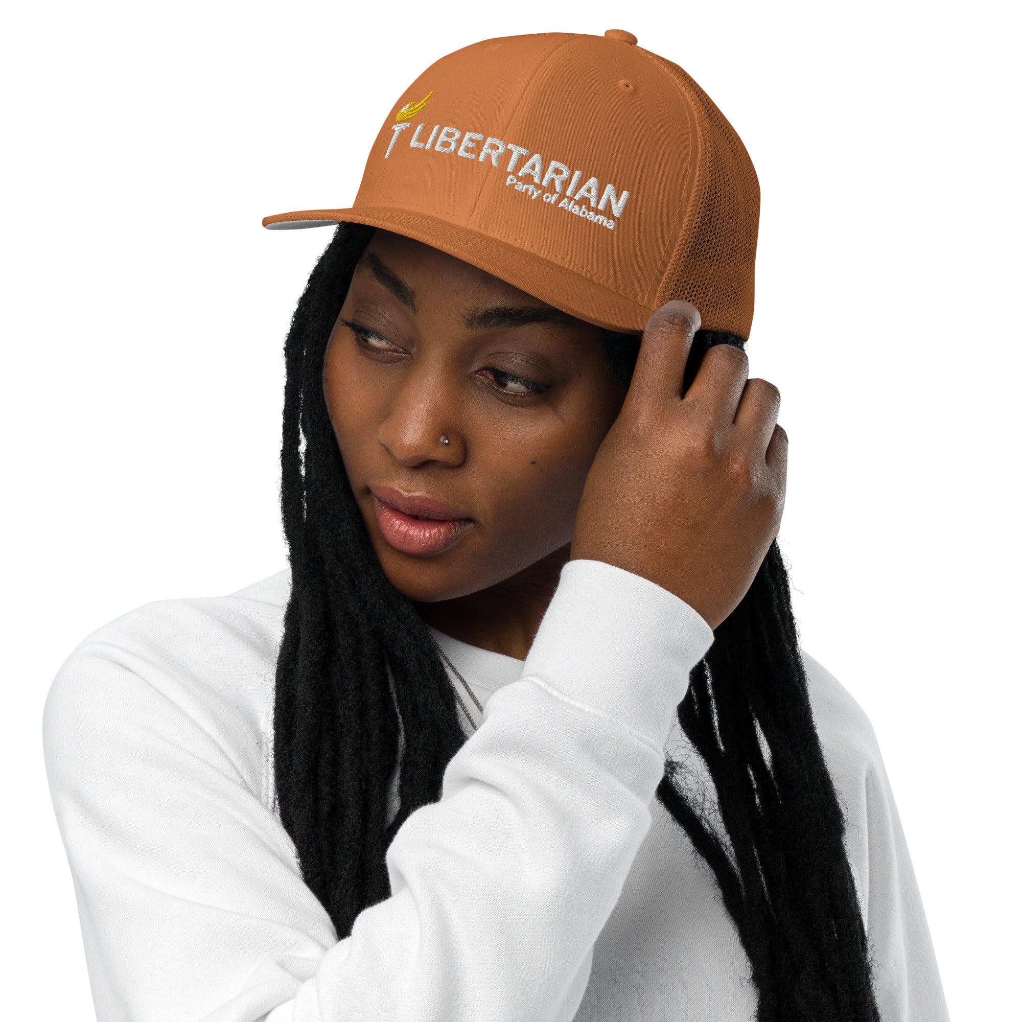 Libertarian Party of Alabama Closed-back trucker cap