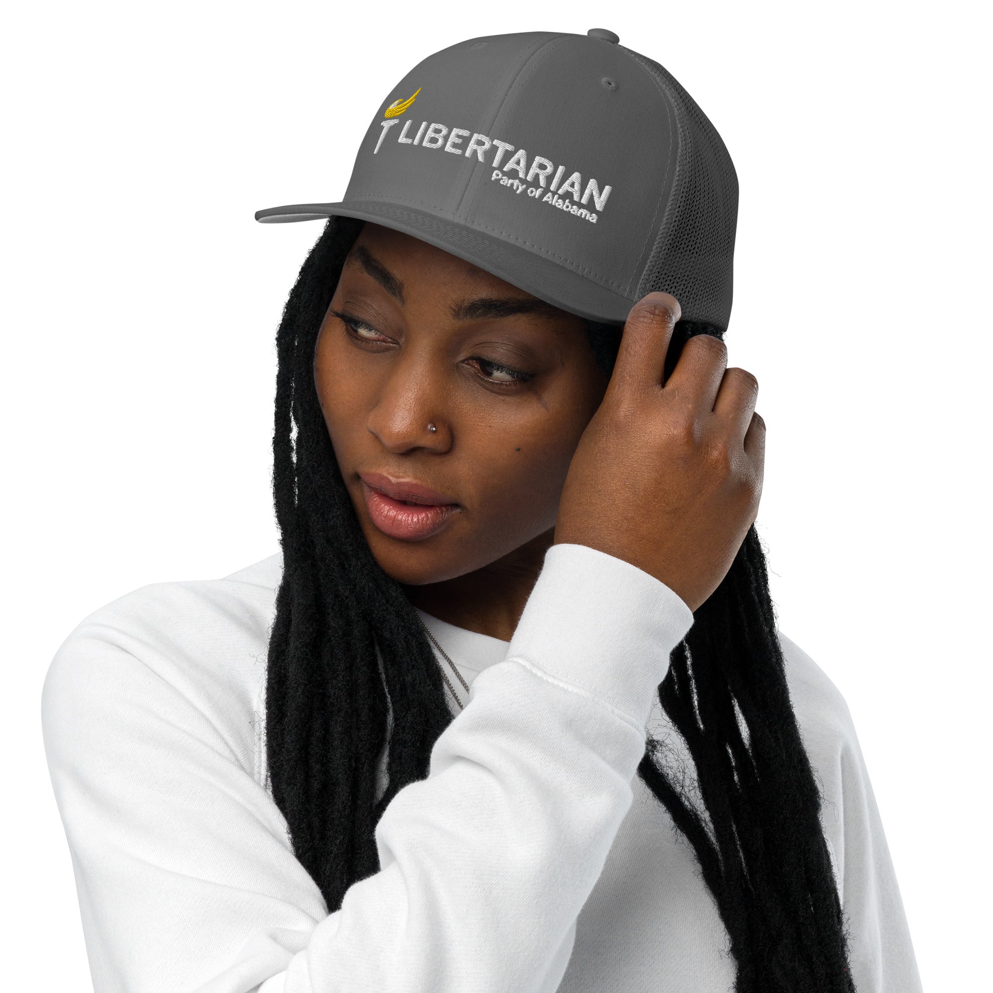 Libertarian Party of Alabama Closed-back trucker cap