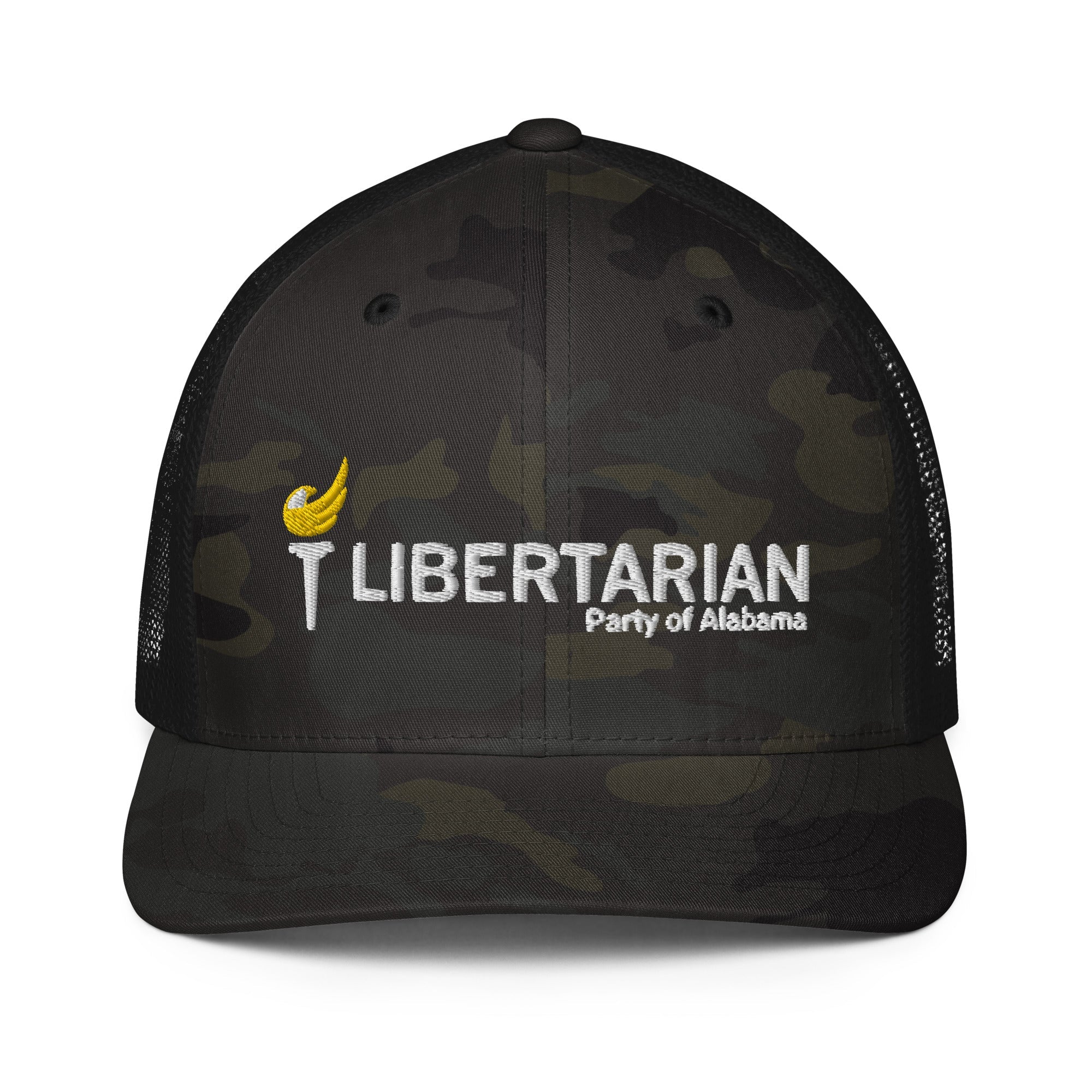Libertarian Party of Alabama Closed-back trucker cap