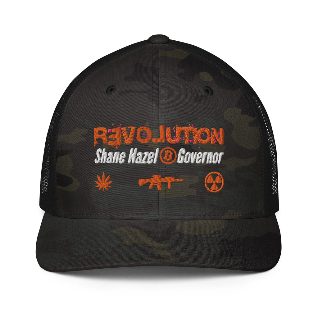 Shane Hazel for Gvernor Closed-back trucker cap
