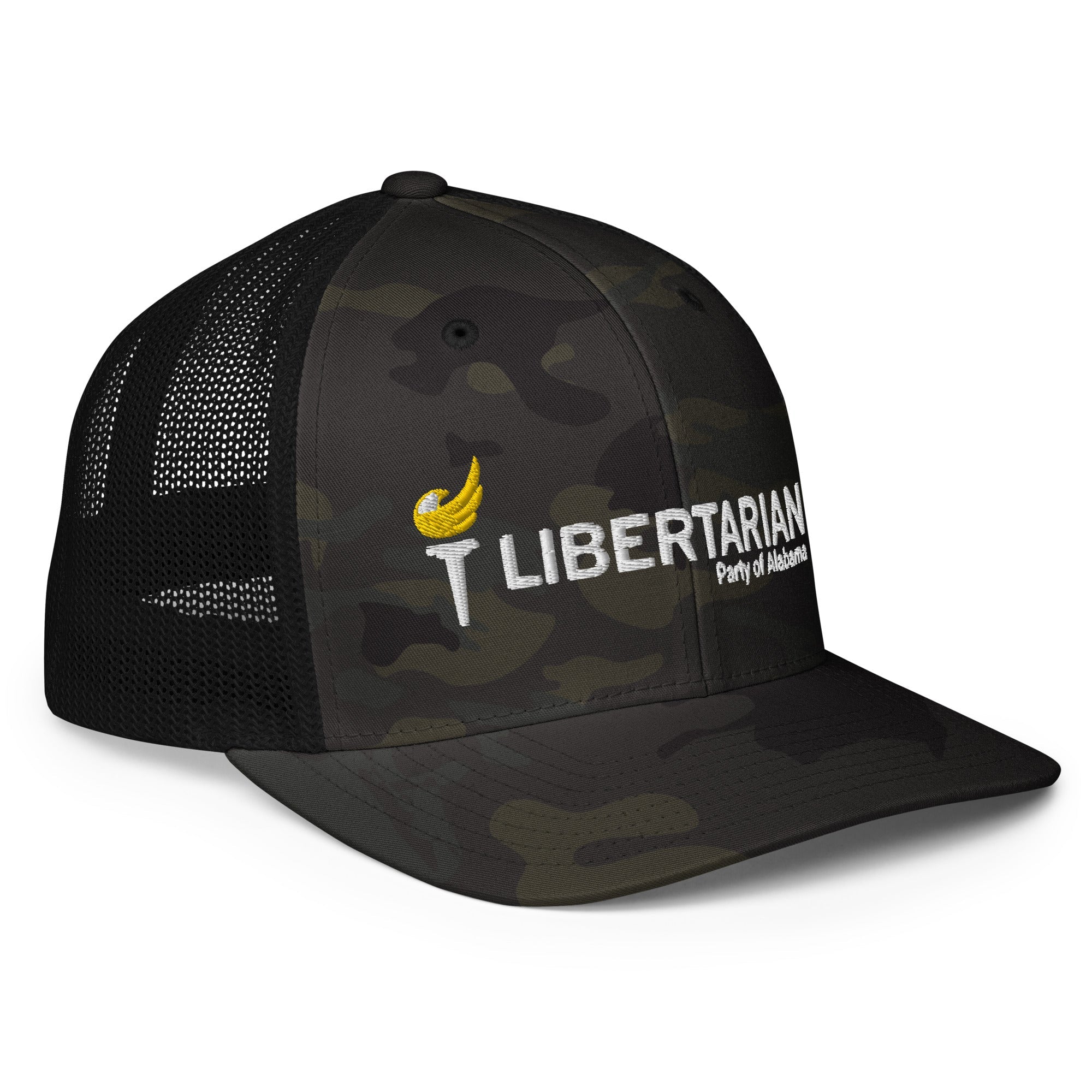 Libertarian Party of Alabama Closed-back trucker cap