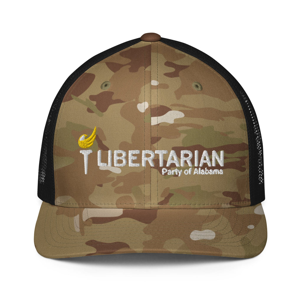 Libertarian Party of Alabama Closed-back trucker cap