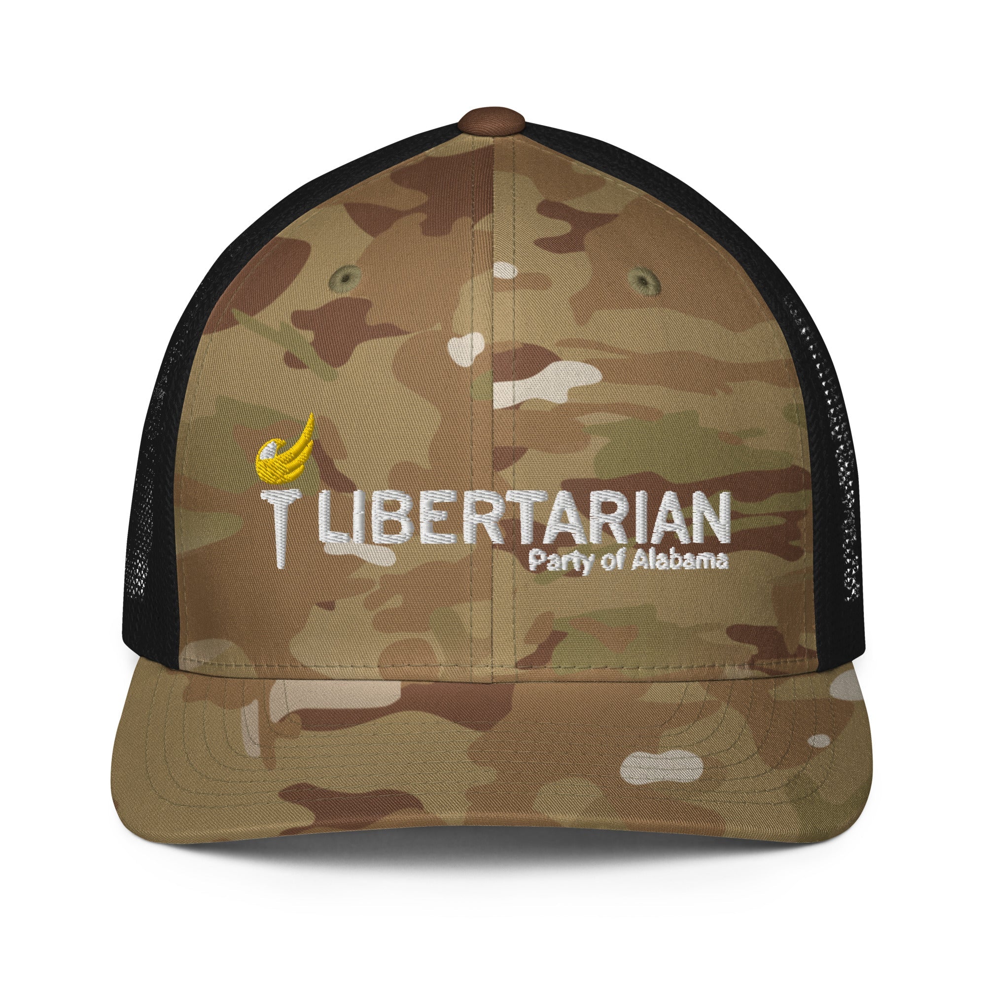 Libertarian Party of Alabama Closed-back trucker cap