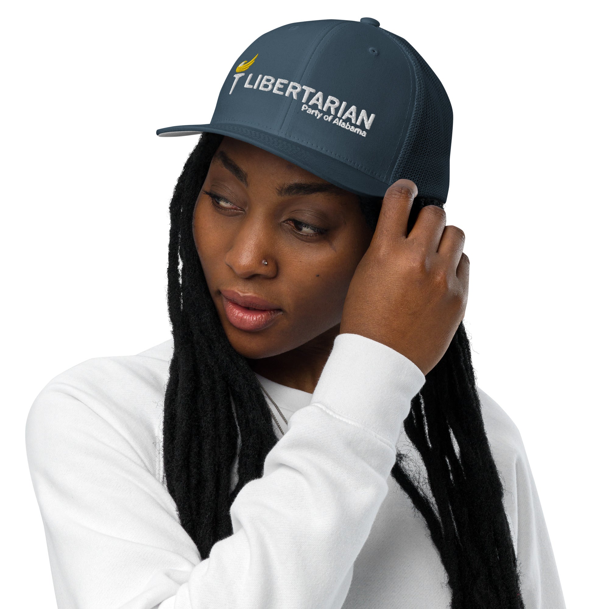Libertarian Party of Alabama Closed-back trucker cap